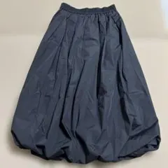 美品★GU バルーンスカート　Ｌ　ブラック