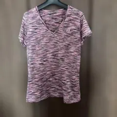 UNDER ARMOUR MD ピンク系 Vネック Tシャツ