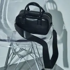 reveur 2wayバッグ スクエアボストン ハンドバッグ ショルダーバッグ
