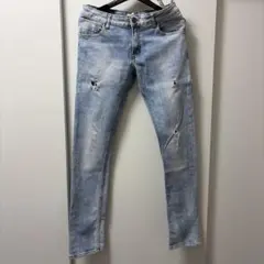 ZARA MAN ダメージ加工デニムパンツ