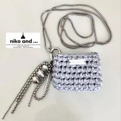 新品未使用品！niko and ... ＊ファッションチャーム　シルバーカラーのサムネイル