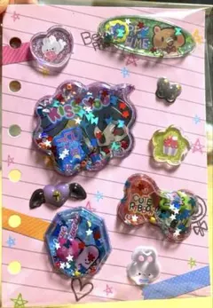 シール おすそ分け スパンコール おはじき