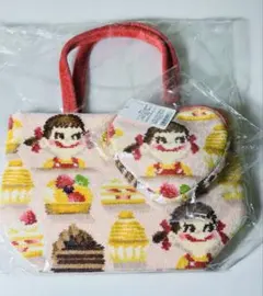 ☆ギフト☆ フェイラー ペコスマイルケーキ バッグ ペコちゃん コラボ 