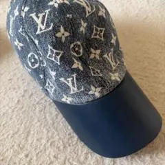 LOUIS VUITTON デニム ベースボールキャップ M 帽子　レディース