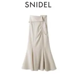 snidel スリッドマーメイドスカート アイボリー S