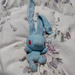 汎用うさぎ水色ぬいぐるみ