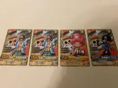 ワンピーベリーマッチダブル メモリアルクルーカード ゴムゴムの巨人の