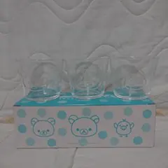 リラックマ ガラスコップ 3個セット