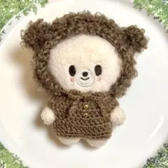 SKZOO 10cm ぬい服 ふわもこくまさんセット