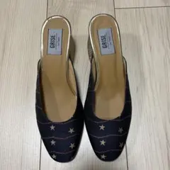 le talon grise サンダル パンプス　スター柄