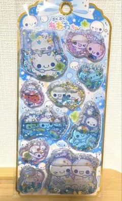 ぷくぷく　あわわちゃん ウォーターインシール カミオジャパン