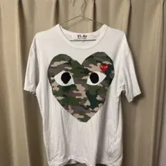 PLAY 迷彩ハート Tシャツ M