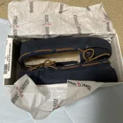【最安値】Minnetonka ネイビー モカシン