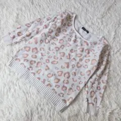 CECIL McBEE セシルマクビー（M）長袖 ニット セーター 薄手ニット