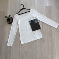 新品「ユニクロ」エアリズム UVカット長袖シャツ ブラック・ホワイト M