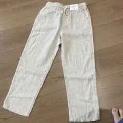 H&M キッズリネンパンツ120サイズ