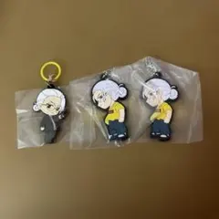 SAKAMOTO DAYS サカモトデイズ　坂本　ラバーキーホルダー　3点セット