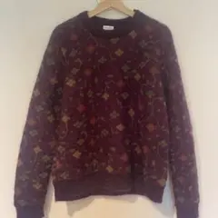 SAINT LAURENT PARIS ニット セーター パープルのサムネイル