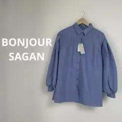 新品タグ付✨ BONJOUR SAGAN ボリュームスリーブシャツ ブラウス