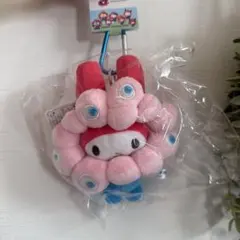 万博2025 マイメロミャクミャク カラビナ付きキーホルダー