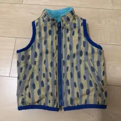 MARKEY'Sターコイズ フリース ベスト80センチ