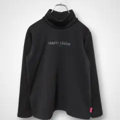marie claire ゴルフウェア タートルネック L ブラック
