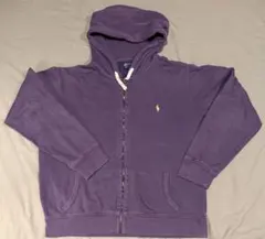 Polo Ralph Lauren フルジップパーカー フェードパープル XXL