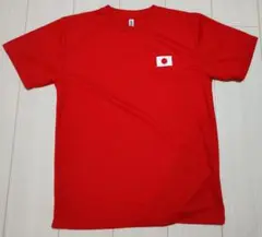 赤いTシャツ M 日本国旗 JAPAN 応援