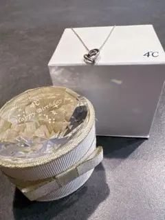 ４℃ ハートモチーフネックレス アメジスト