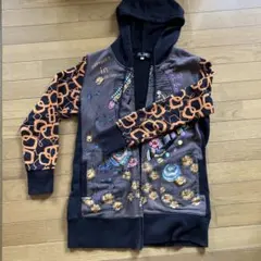 maxsix マックスシックス リップ ベロア レオパード パーカー hyde