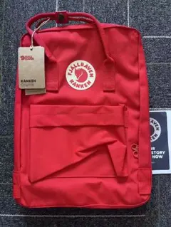 カンケンリュックサック バッグ フェールラーベン 大容量16L レッド