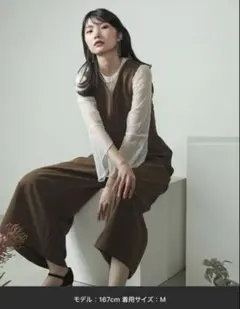【美品】Kana 3way レース ショートボレロ ノースリーブ パンツドレスのサムネイル