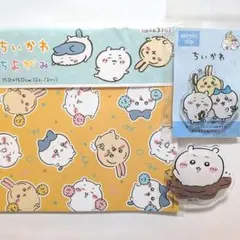 ちいかわ アクリルクリップ(2種)/ちよがみ/（おまけ）鉛筆キャップ