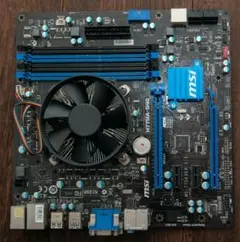MSI H77MA-S40 マザーボード CPUとクーラー付きのサムネイル