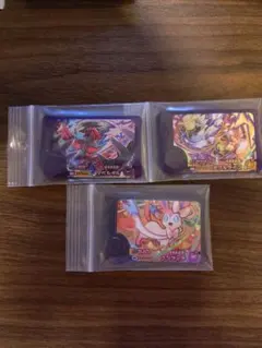 ポケモンフレンダ　ニンフィア☆　イベルタル　☆タケルライコ