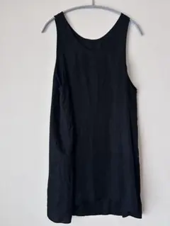 【アパルトモン】TWILL VINTAGE TANK TOP ブラックのサムネイル