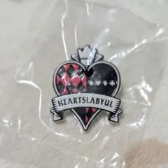 ディズニー ツイステッドワンダーランド 寮章ピンバッジ ハーツラビュル寮