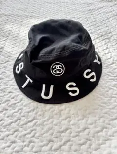 【新品未使用】stussy バケットハット ブラック 黒