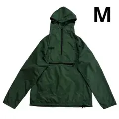 70s 80s USA製 L.L.Bean ナイロン アノラックパーカー 深緑のサムネイル