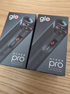 値下げ中 【新品・未開封】glo HYPER PRO 2台セット　ブラック