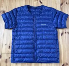 mont-bell スペリオダウン ラウンドネックT 半袖ダウン サイズS