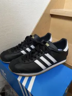 【未使用】adidas countryⅡ オールブラック レザー　スエード Amazon | [アディダス] カントリー II COUNTRY II コアブラック
