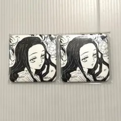 鬼滅の刃diningお楽しみくじ 台本表紙イラストスクエア缶バッジ 竈門禰豆子