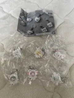 【匿名配送】ふわふわスノー めじるしアクセサリー サンリオ コンプリートセット