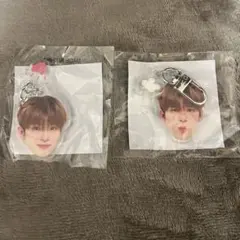 treasure アサヒ 顔アクキー カプセルトイ 喜 怒