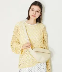 オリエンタルトラフィック ソフトレザーボディーバッグ ホワイト