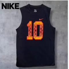 NIKE ナイキ タンクトップ ノースリーブ バスケ 10番 黒 160cm