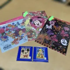 ディズニーランド　クリアファイル➕ミニジグソーパズル　セット