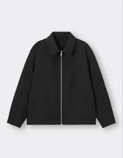 GU ジップアップブルゾン