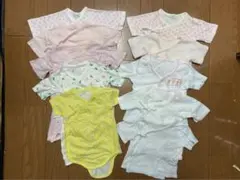 ベビーコンビ・短肌着セット 10点